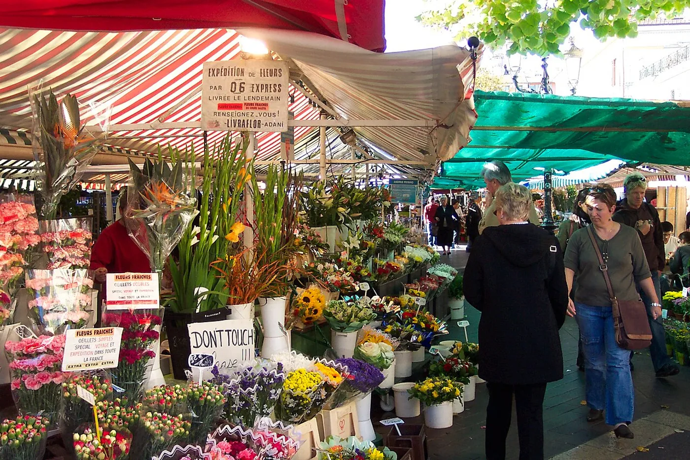 Mercado de Cours Saleya, Niza