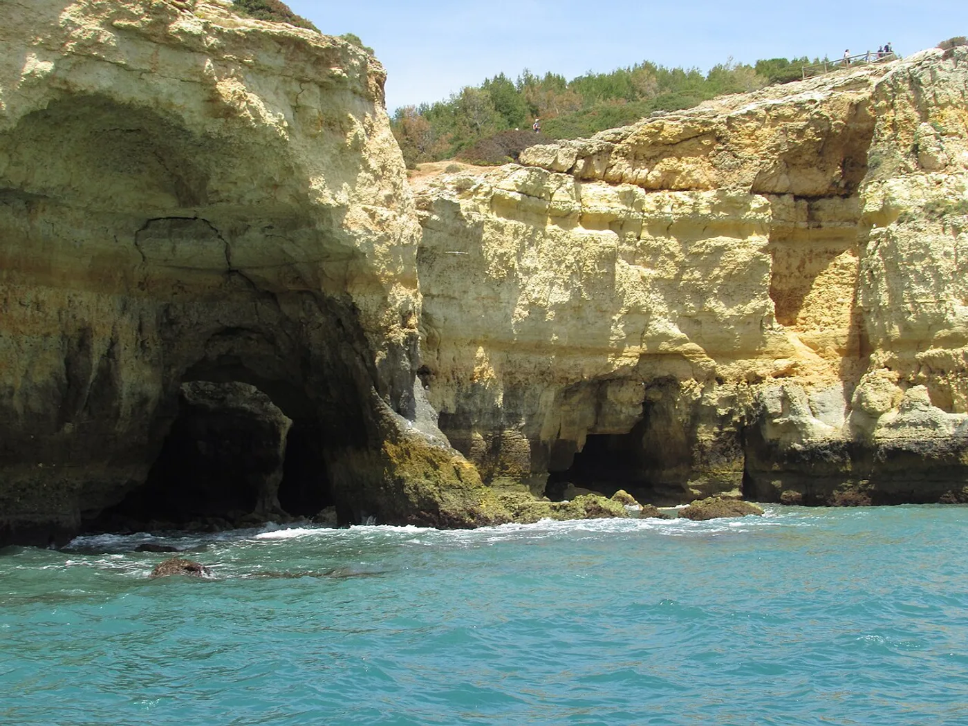 Cueva de Benagil, Lagoa
