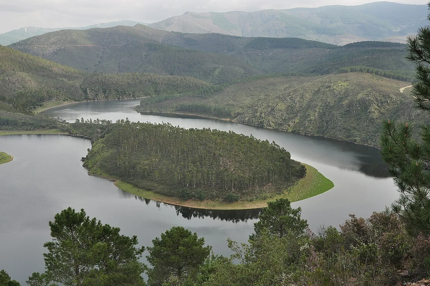 Meandro del Melero, Riomalo de Abajo
