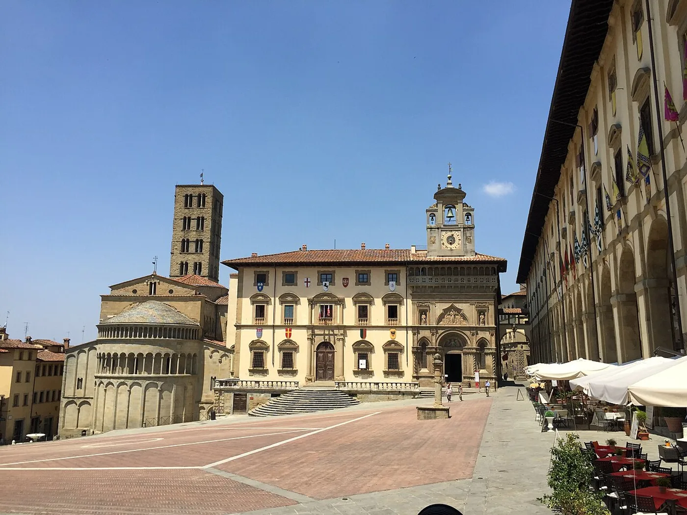 Piazza Grande de Arezzo, Arezzo