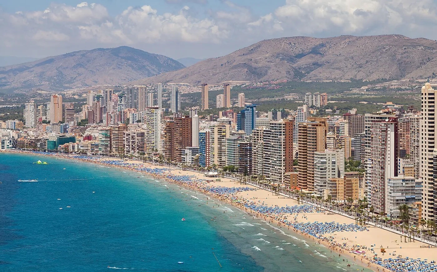 Playa de Levante, Benidorm