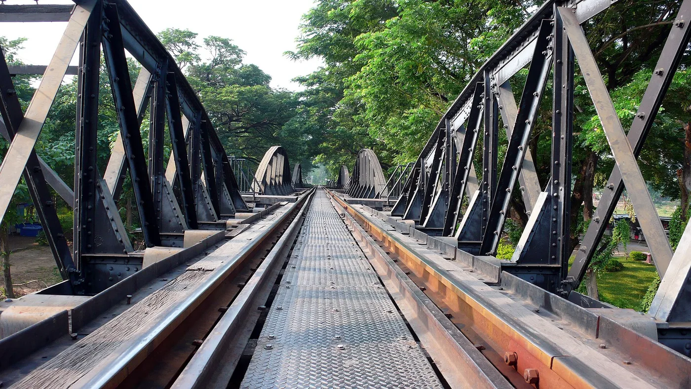 Puente del río Kwai, Kanchanaburi