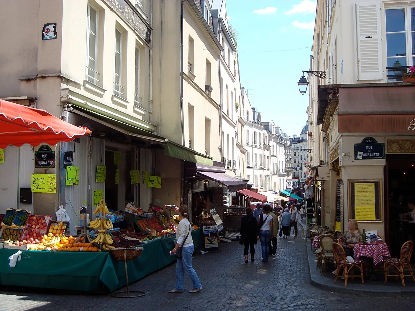 Rue Mouffetard, París
