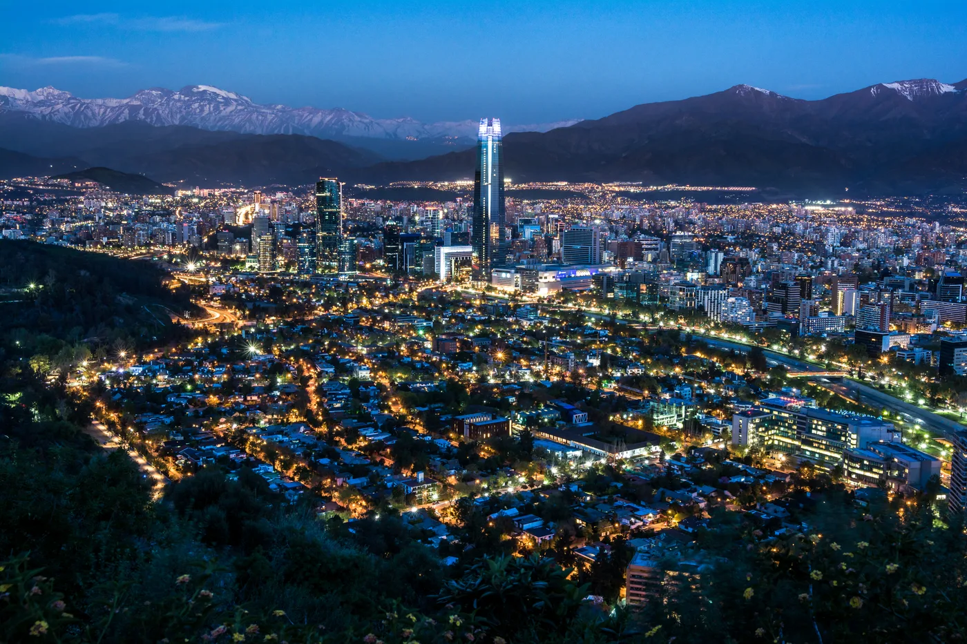 Santiago de Una mujer fantástica, Santiago de Chile