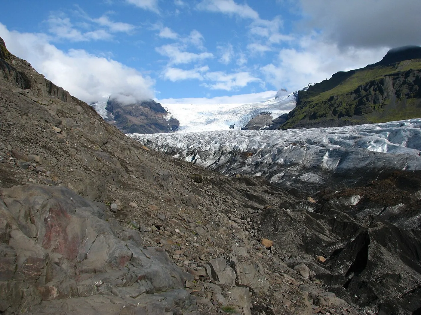 Glaciar Svínafellsjökull, Skaftafell